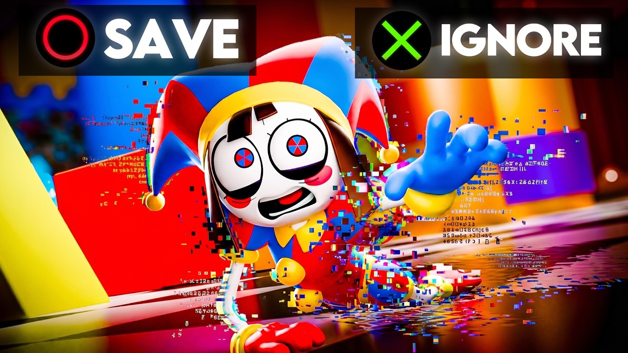 Я сыграл во все игры по The Amazing Digital Circus