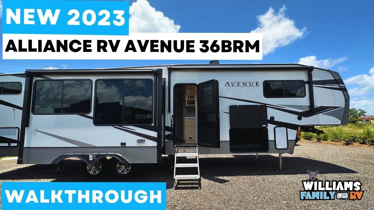 New 2023 Alliance RV Avenue 36BRM Walkthrough | Williams Family RV | Robertsdale AL
