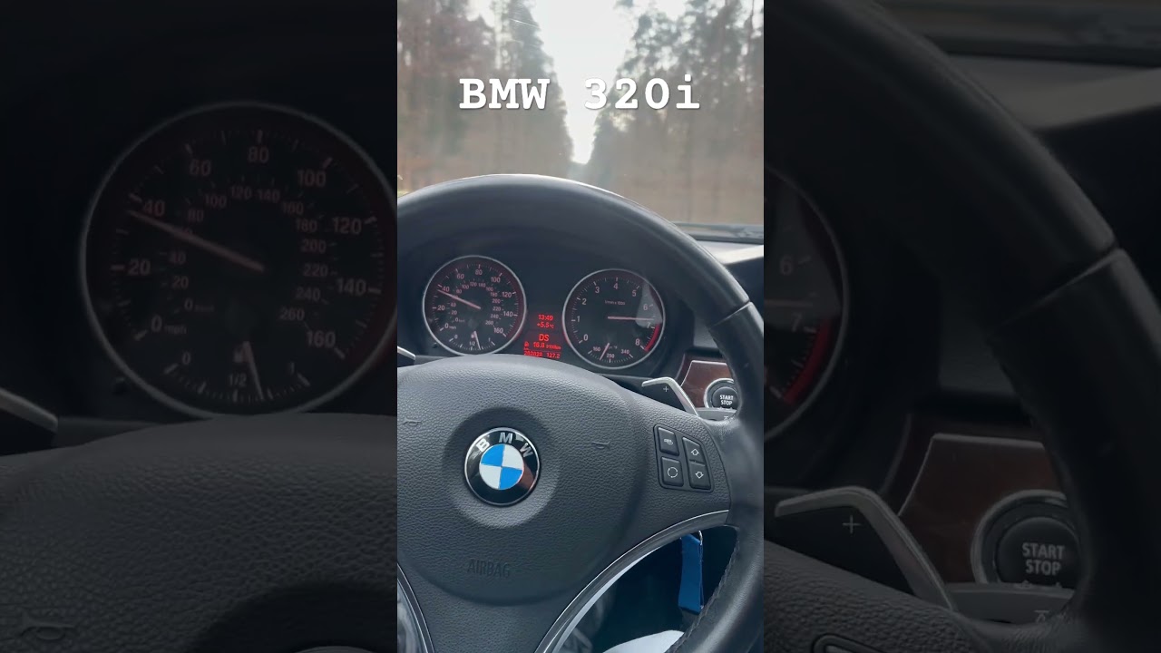 BMW e92 320i 0-100 #bmw #fast #bmwm #speed #cartok #automobile #auto #drift #mpower