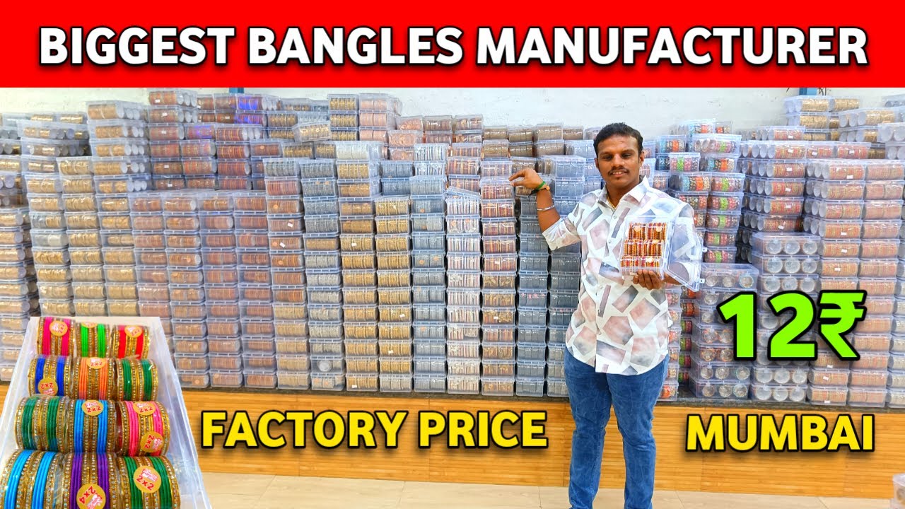 Bangles Manufacturer Mumbai | Wholesale Bangles Market Mumbai | Metal Bangles Market Mumbai