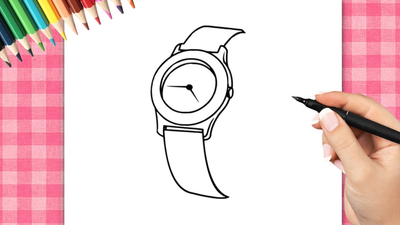 COMMENT DESSINER UNE MONTRE-BRACELET