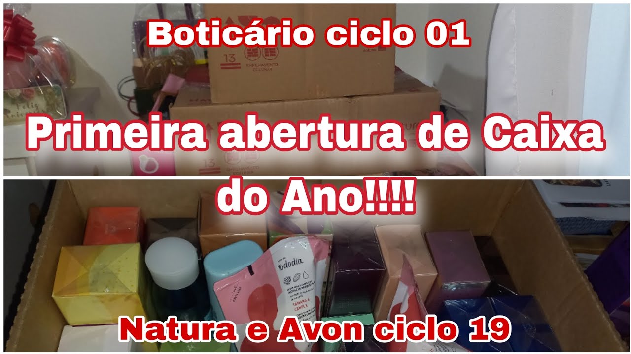 Abertura de Caixa tripla 🤩/ Primeira abertura de caixa do ano 📦