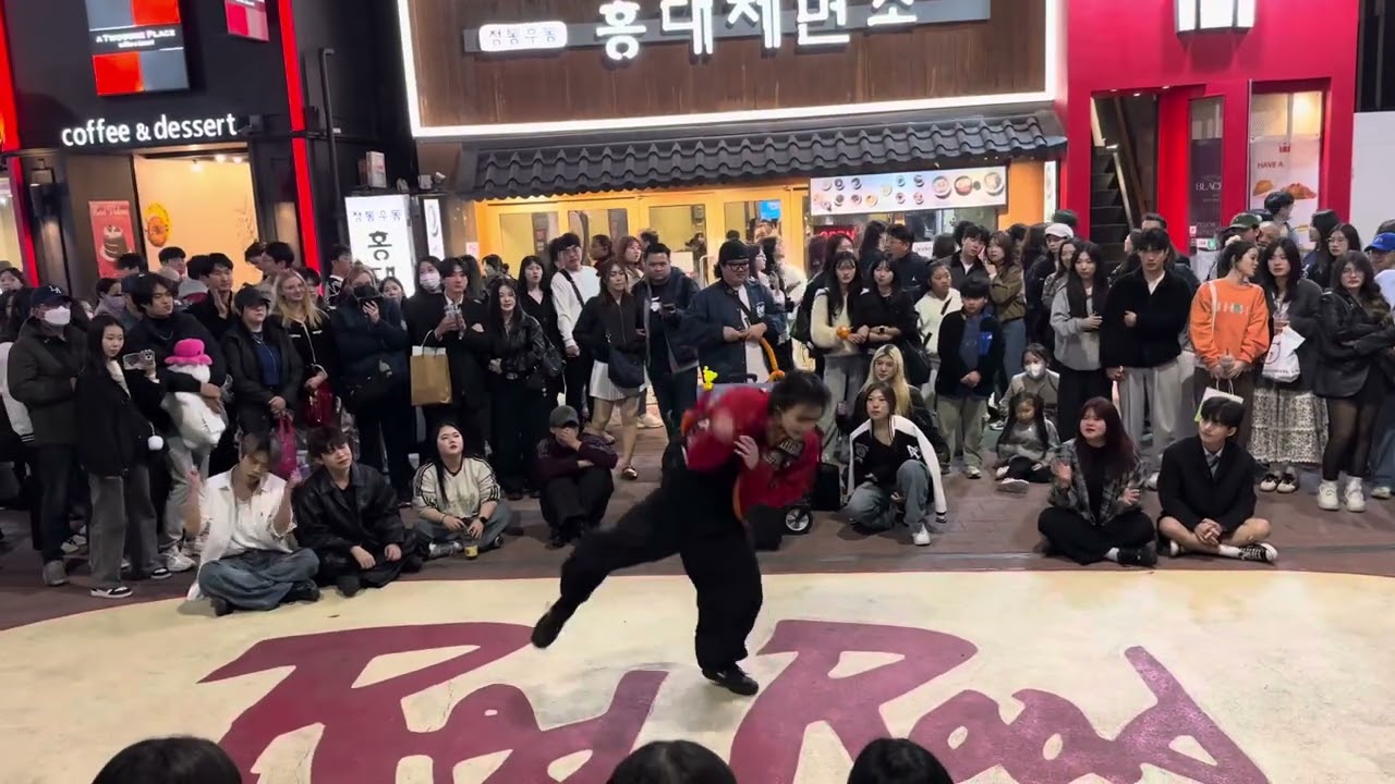 HONGDAE K-POP SOLO BUSKING (BEOUR CREW) - [Young Posse] XXL