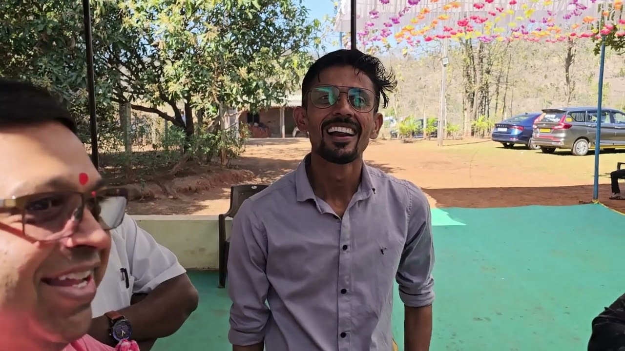 Charity event in a remote village Gundiya, Gujarat.
