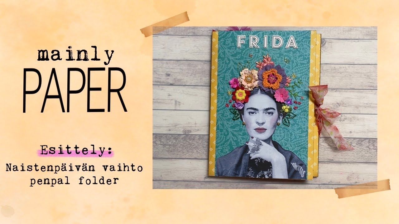 Esittely | Naistenpäivän vaihto penpal folder