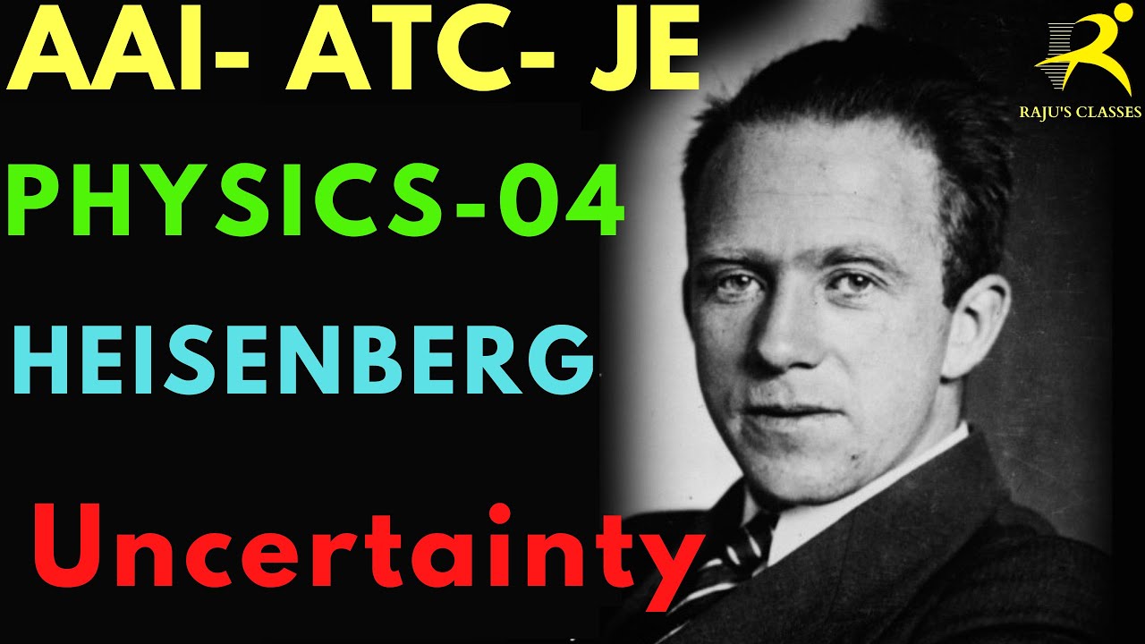 AAI ATC - PHYSICS SERIES 4 - 2016 QUESTION PAPER SOLVED - HEISENBERG UNCERTAINITY PRINCIPLE