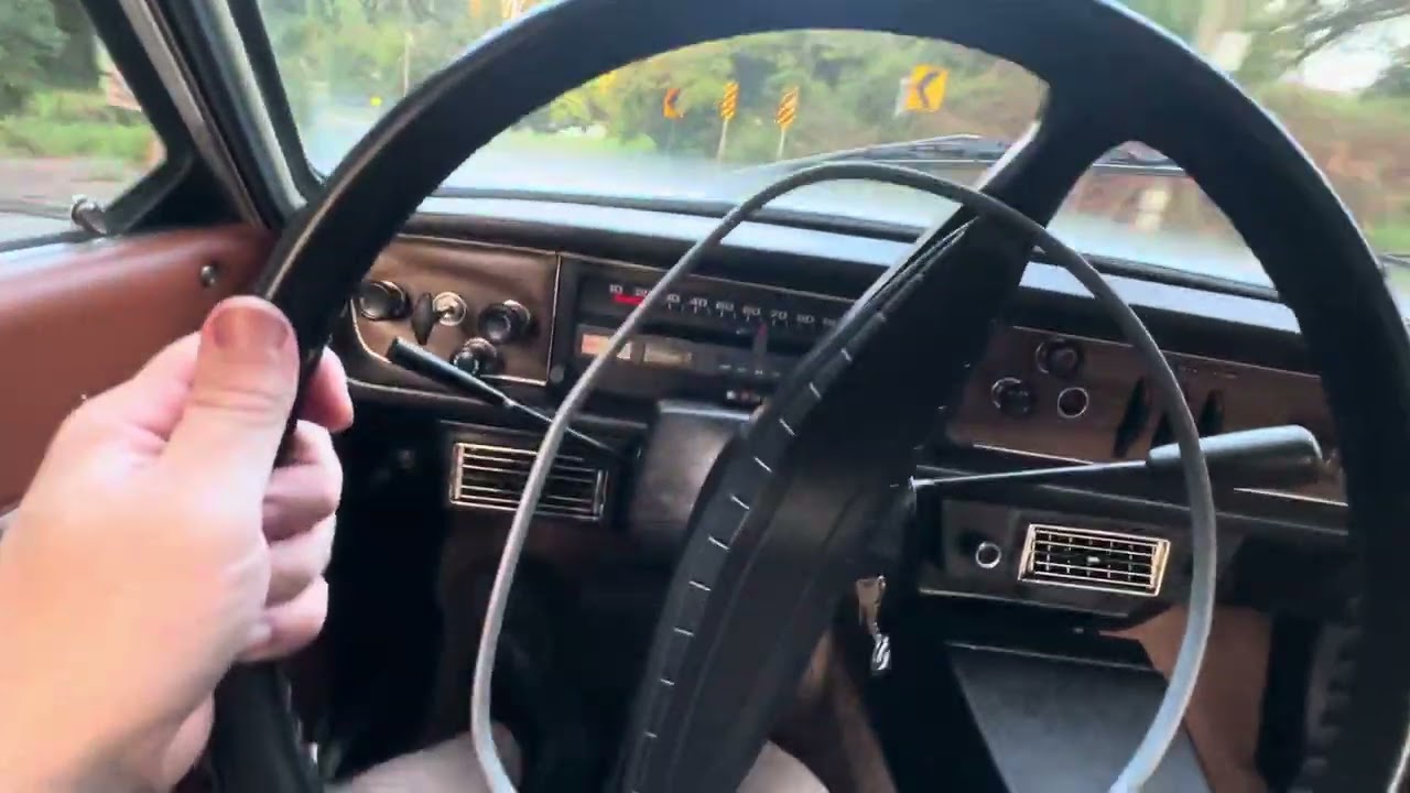 1969 Volvo 164 shake down/test drive