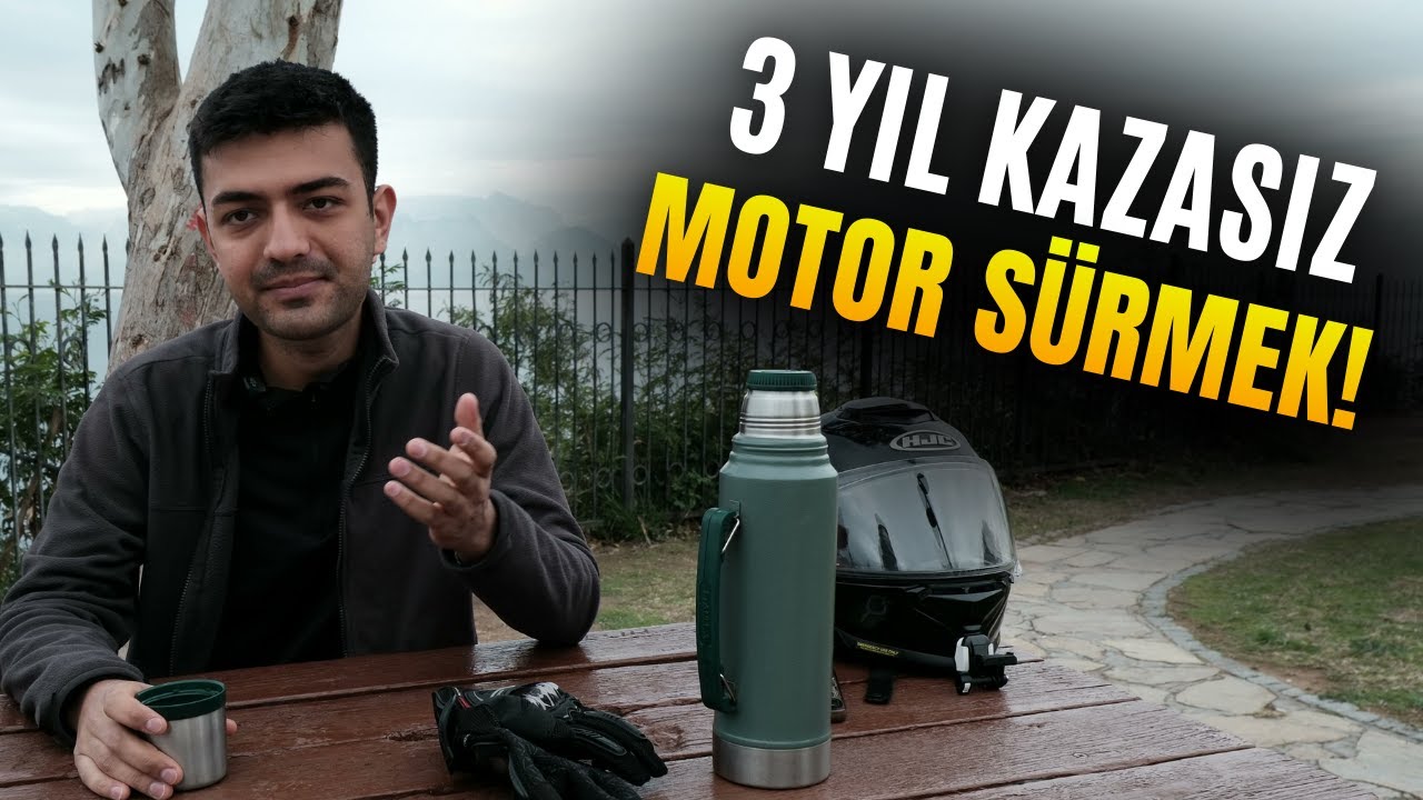 3 YIL KAZASIZ MOTOR SÜRMEK!