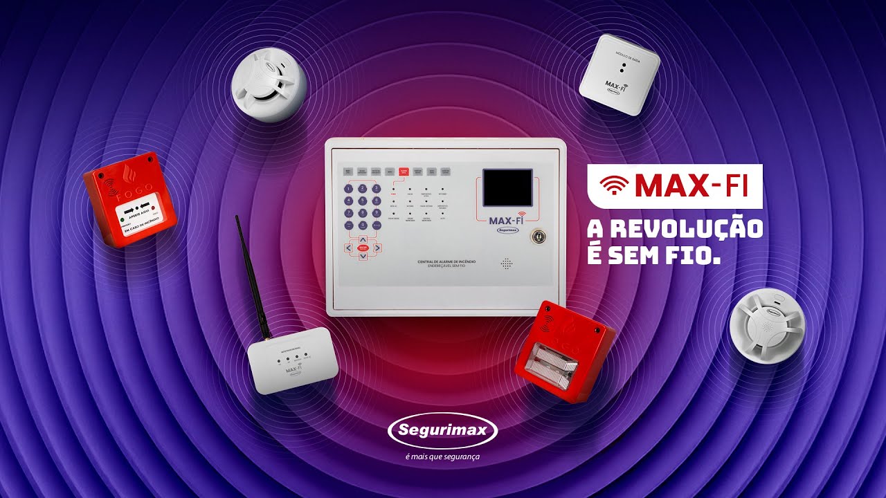 MAX-FI - Chegou o SDAI Wireless da Segurimax