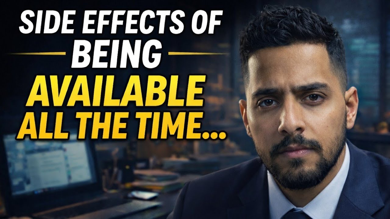SIDE EFFECTS OF BEING AVAILABLE ALL THE TIME || EXPLAINED IN ENGLISH || DAY 28 ||