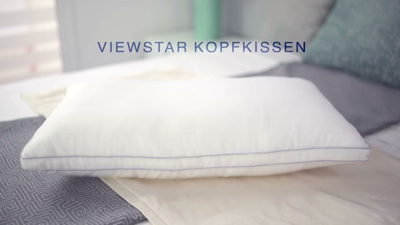 Viewstar Kopfkissen ausgew&auml;hlte F&uuml;llung Mikrofaser