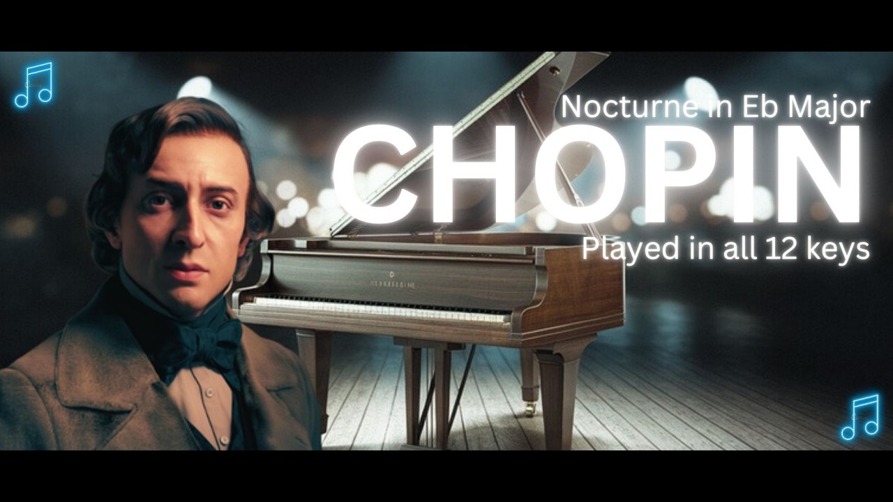 Chopin | Nocturne In Eb Major | Played in All 12 Keys