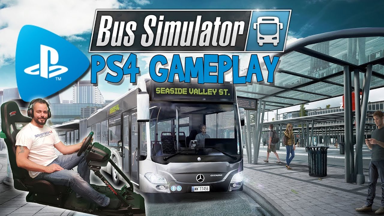 Bus Simulator | PS4 Footage | What does the console version look like?