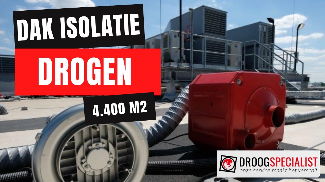 Dakisolatie drogen | de aanpak van Droogspecialist