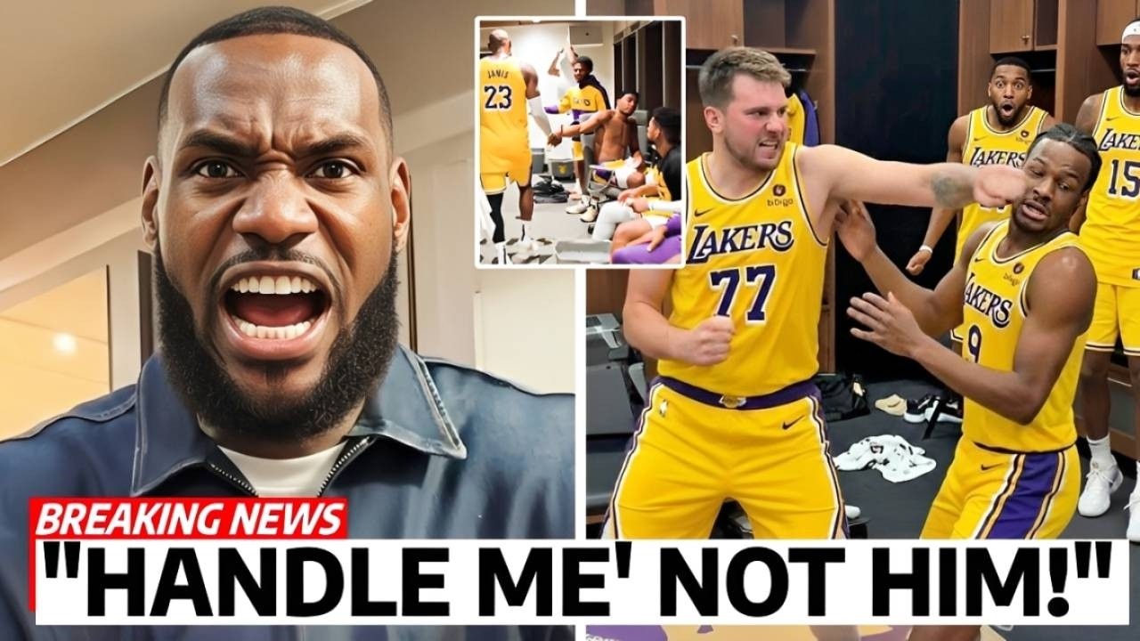 LeBron James LOSES IT | After Lakers Players “Attack” Bronny In The Locker Room..