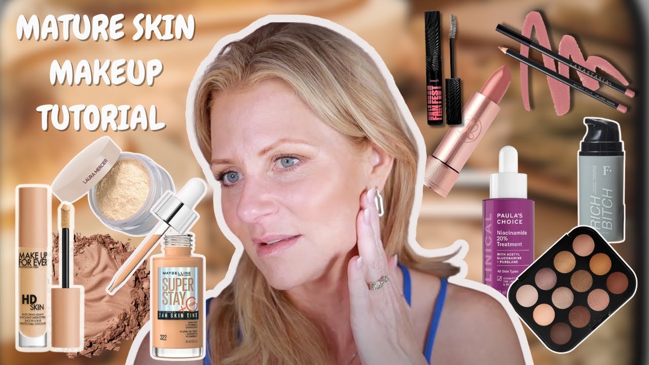 NEW Maybelline 24 HR Skin Tint, Makeup GRWM for Mature Skin