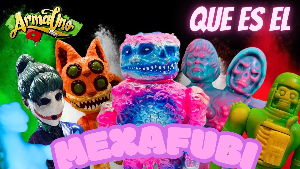 Qu&eacute; es el MEXAFUBI 🇲🇽 sofubi mexicano #arttoys #juguetes #madhunter #sofubi #japon