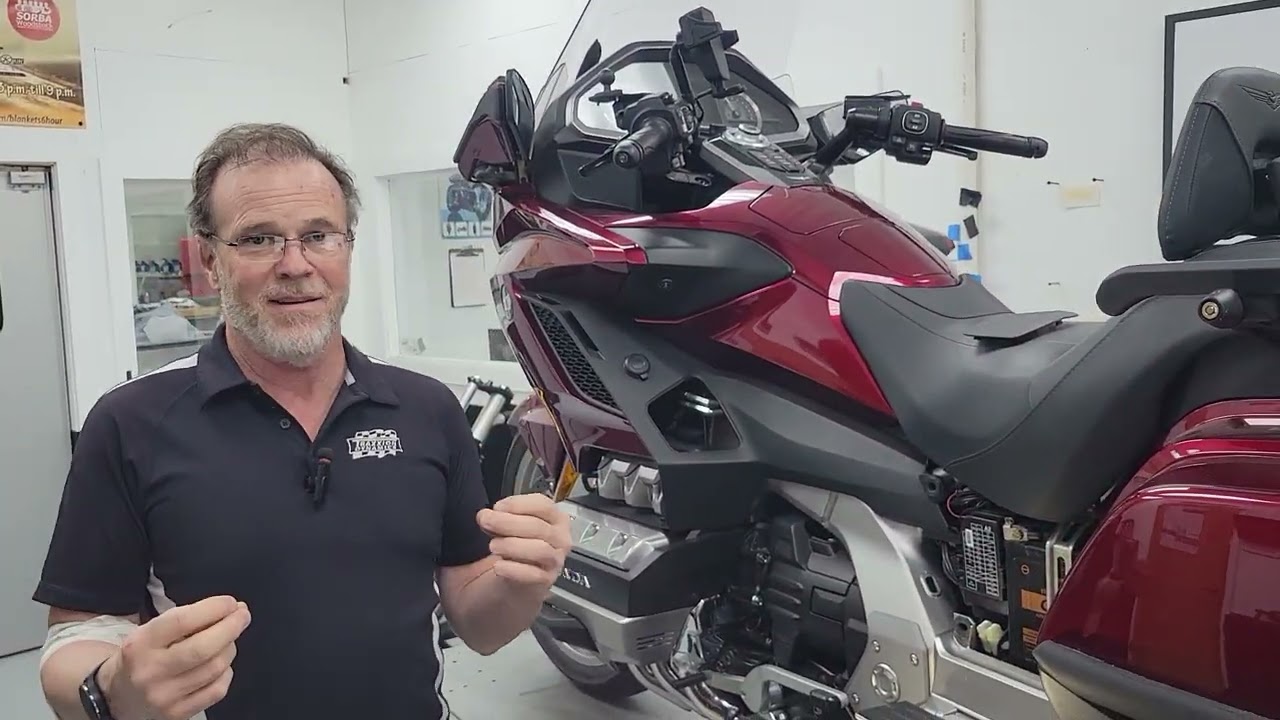 Как починить/настроить систему заднего хода: Honda Goldwing 2018+ с 6 скоростями от Макса Макалли...