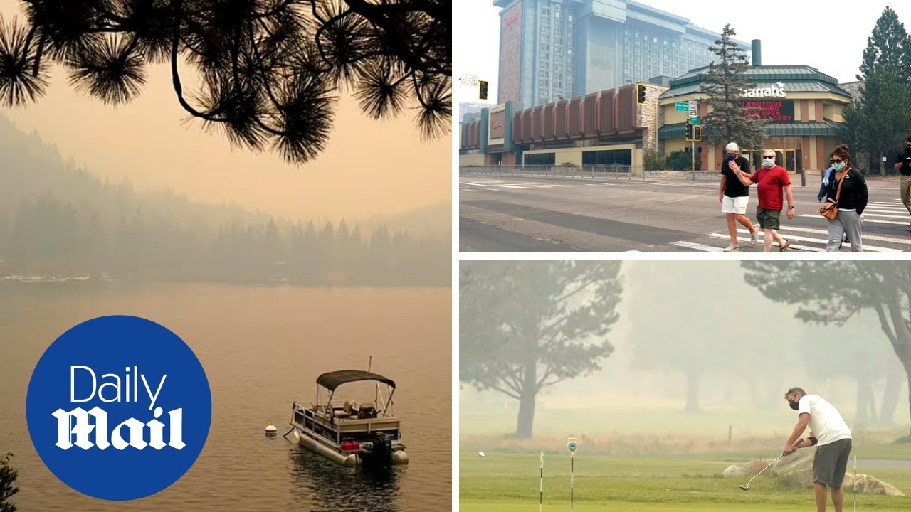 Vacation hotspot Lake Tahoe air quality suffering due to wildfires