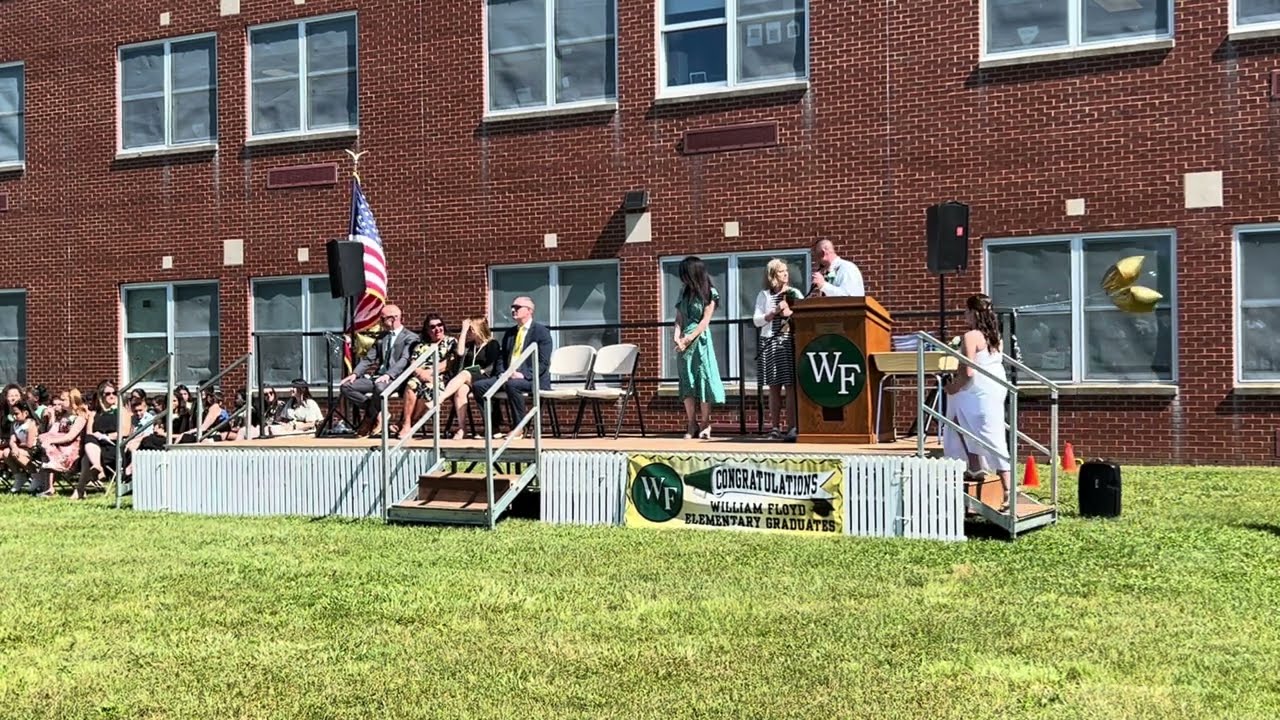 William Floyd Elementary School Fifth-Grade Moving Up Ceremony - June 2024