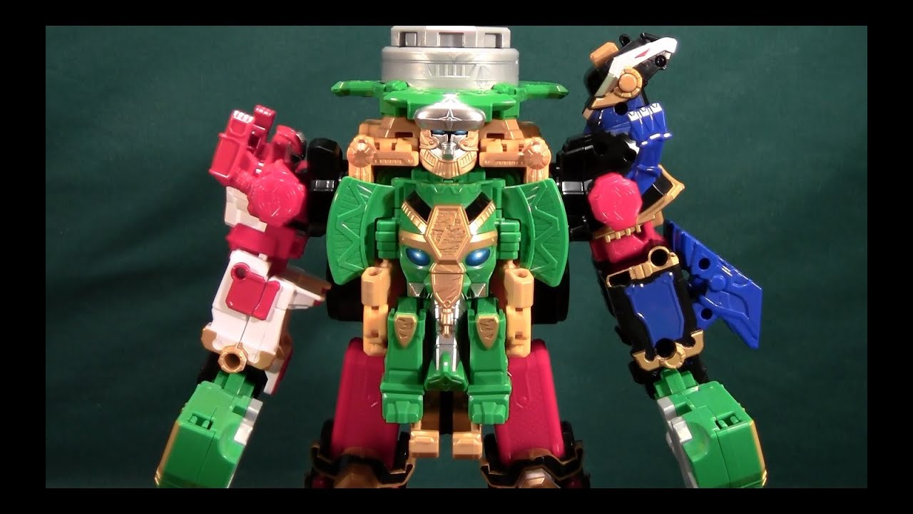 Shuriken Sentai Ninninger Paonmaru and Shurikenjin Paon Review (Power Rangers)