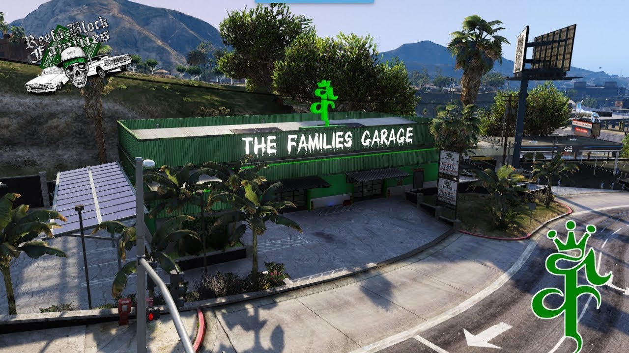 The Families Garage Mechanic MLO Fivem  | Mechanic Shop | GTA5 RP |  Fivem