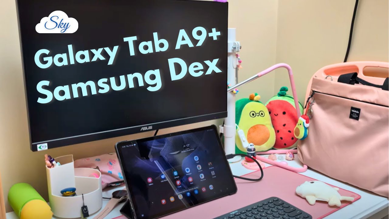 Galaxy Tab A9+ can run Samsung Dex  ... but It's not the same