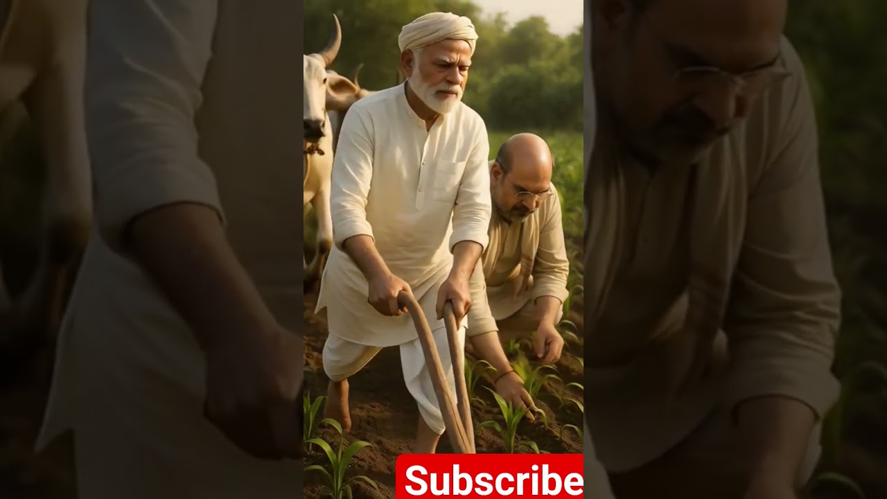 Modi & Amit Shah as Farmers | Desi Comedy Edit 😂🌾