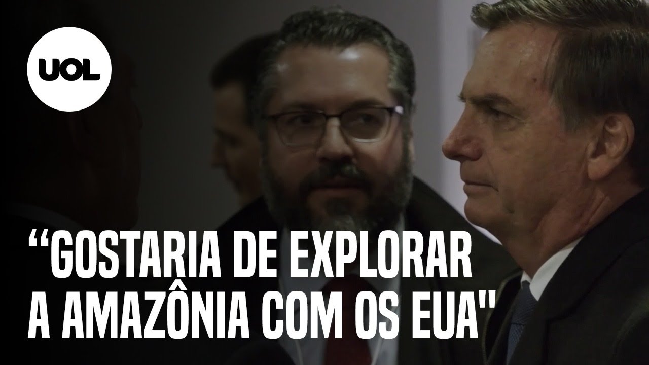 Davos: Bolsonaro diz a Al Gore que 'gostaria muito' de ter EUA como parceiro na Amazônia