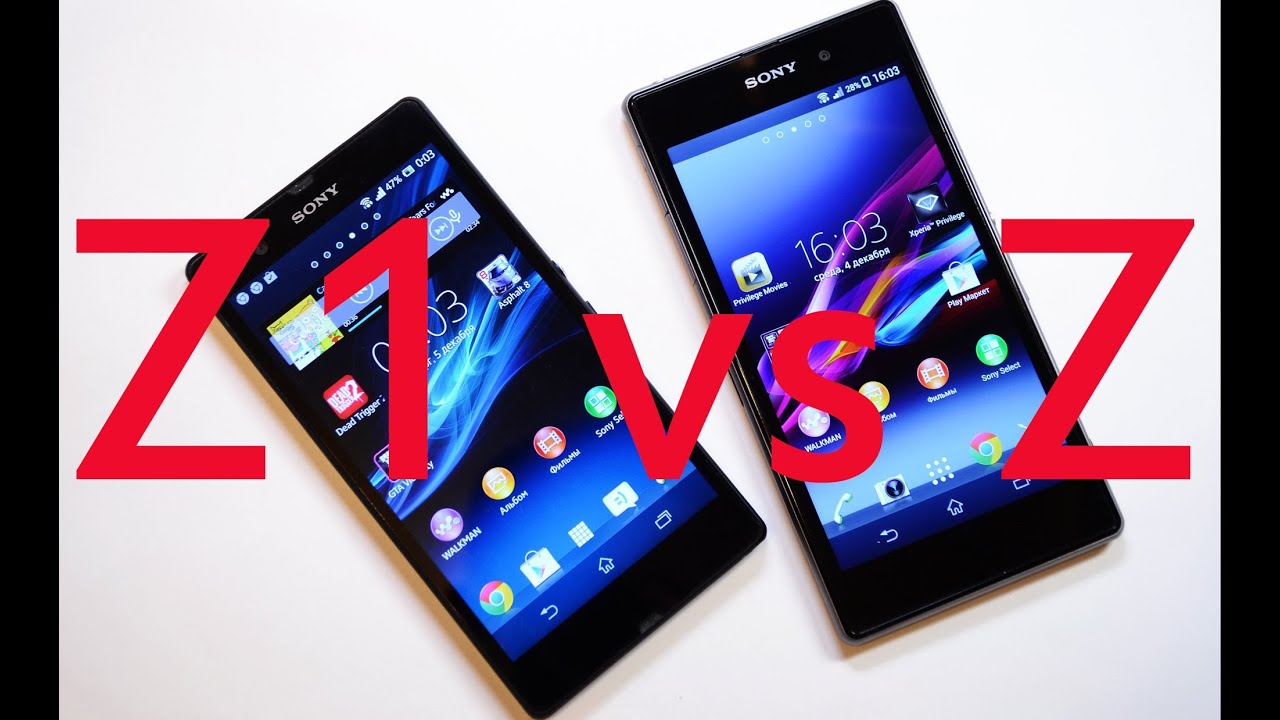 Xperia Z1 vs Xperia Z: обзор-сравнение флагманов Sony [Mobiltelefon.ru]