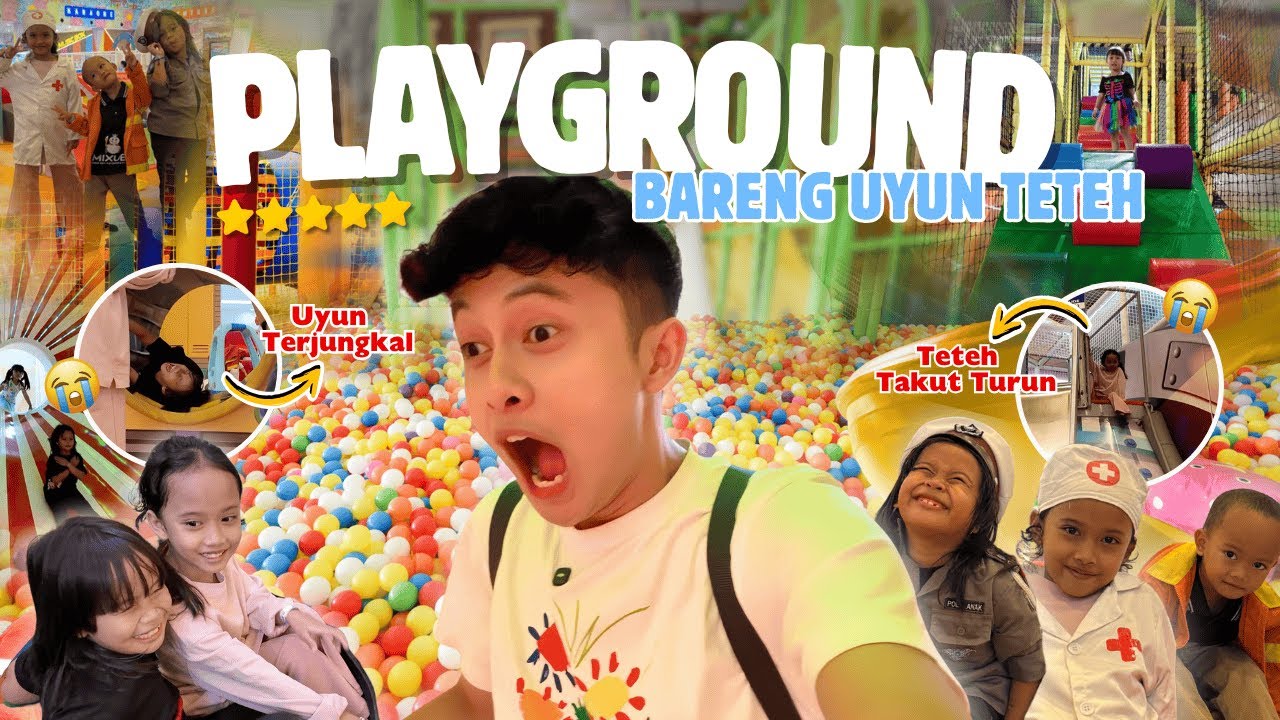 SERU-SERUAN DI PLAYGROUND, UYUN HAMPIR PINGS4N⁉️😭