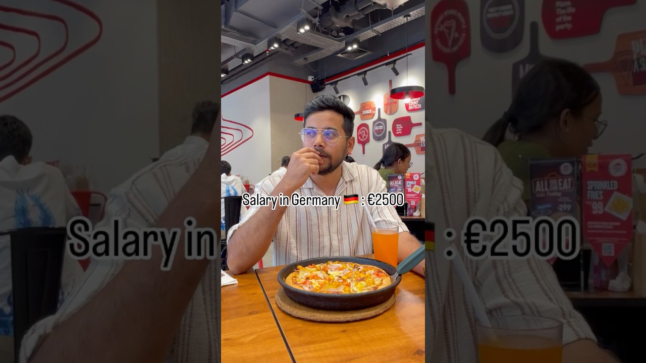 Salary In Germany 🇩🇪 Vs Trip to India 🇮🇳 #humorshorts #funnyytshorts #lifeingermany