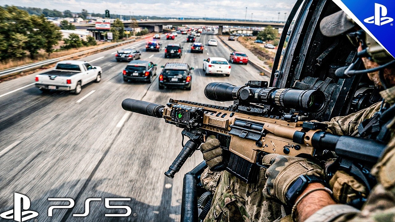 (PS5) Intercepting Convoy |  Ultra Realistic Graphic Gameplay | Call of Duty