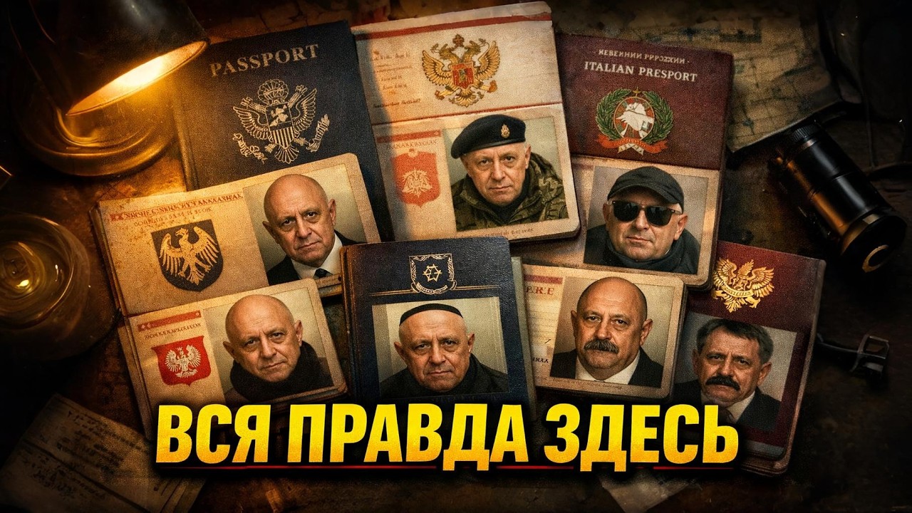 6 ПАСПОРТОВ ПРИГОЖИНА: Что скрывал «Повар Путина»? ВЫ УПАДЕТЕ! Кем был Евгений Пригожин!!!!