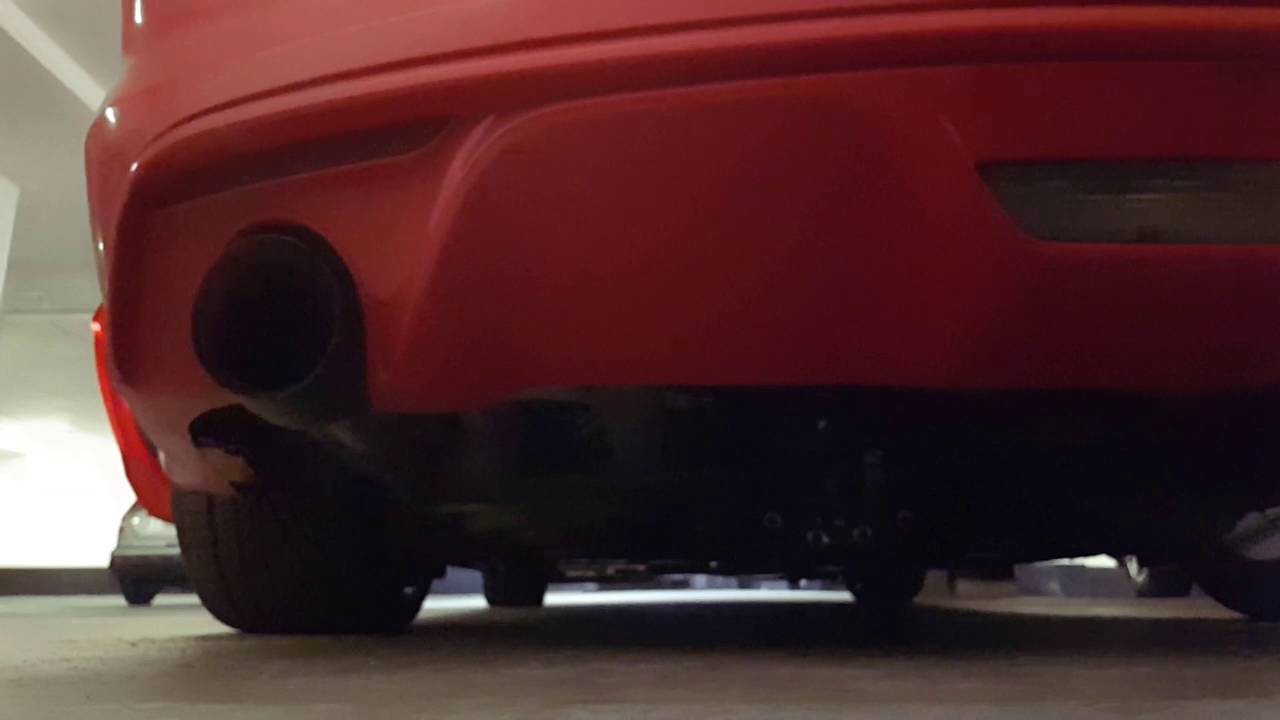 2016 Mustang V6 Solo Performance Catback Exhaust