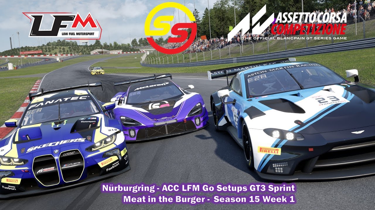 ACC LFM GO Setups GT3 Series - N&uuml;rburgring - Meat in the Burger