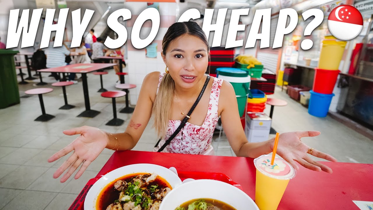 $3 MEALS AT SINGAPORE'S CHINATOWN! 🇸🇬