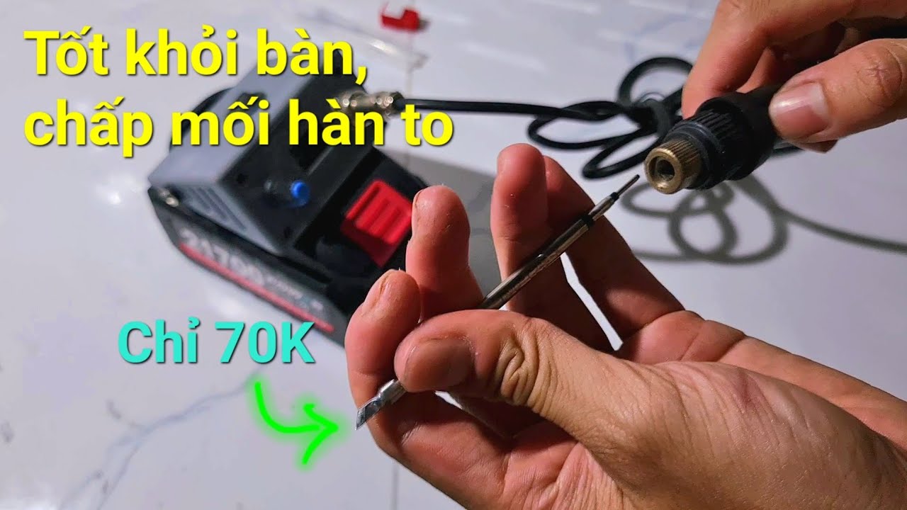 Test mũi hàn DVO C245-3.2K mua shopee rẻ mà võ công thâm hậu thật |0104.