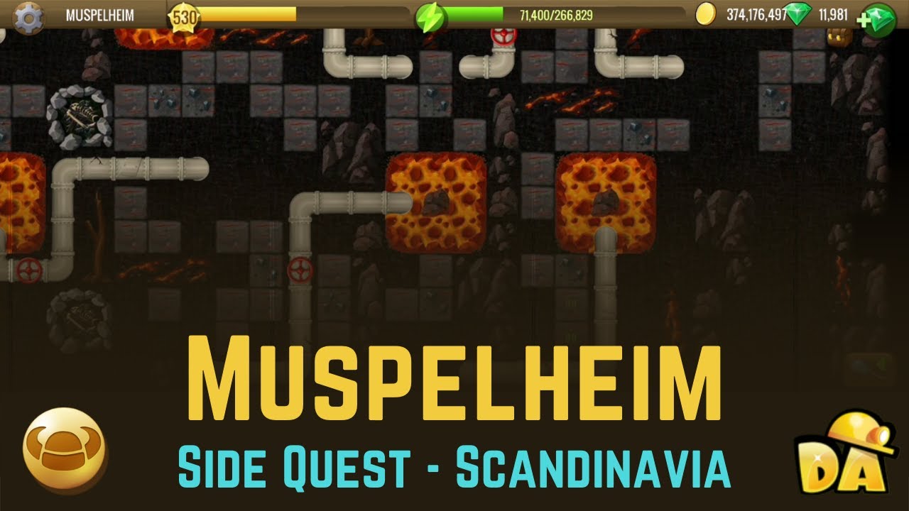 Muspelheim - Scandinavia Side Quest  - Diggy's Adventure