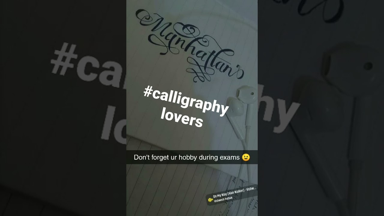 #calligraphylovers🤍