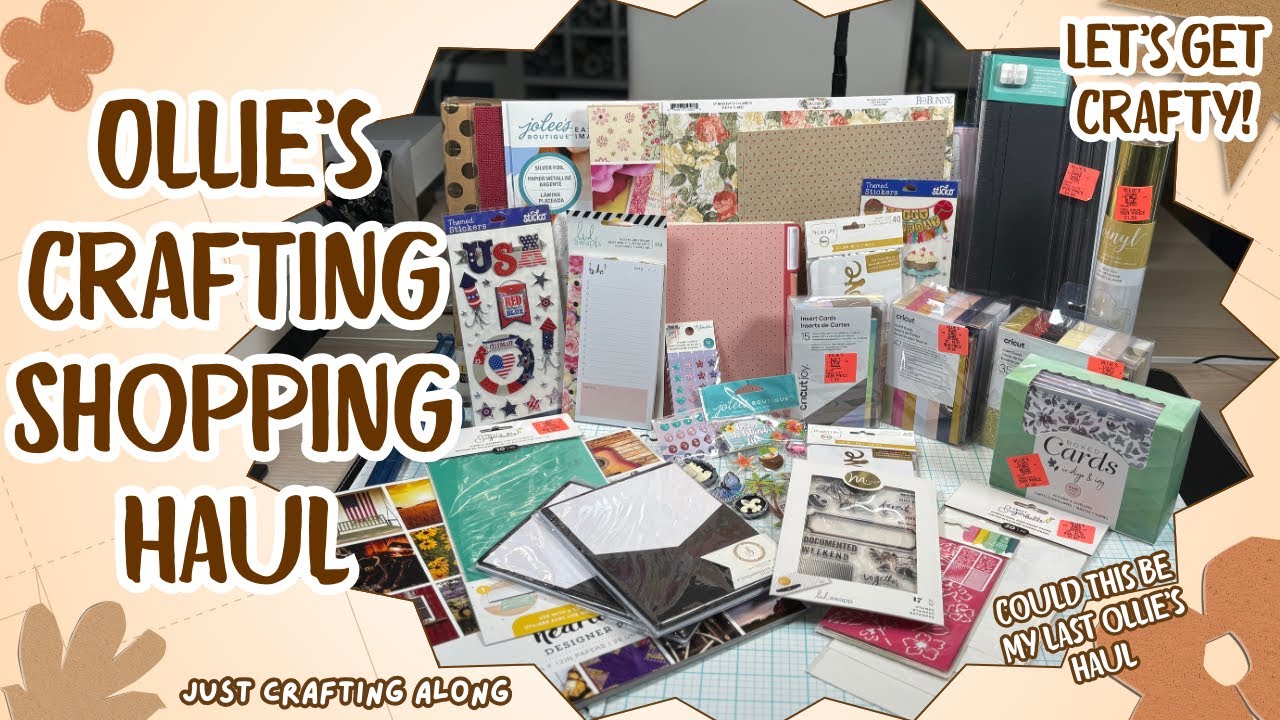 БЕЗУМНЫЕ предложения от Ollie’s Crafting Haul 🛍️ Это мой ПОСЛЕДНИЙ заказ от Ollie’s? Так что захо...