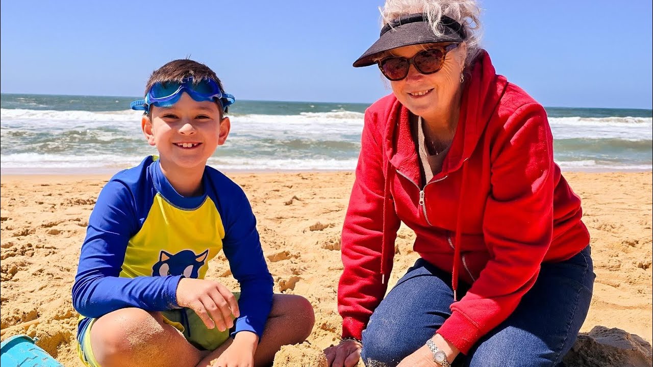 Planting pumpkins & new flowers, beach time & Christmas. 