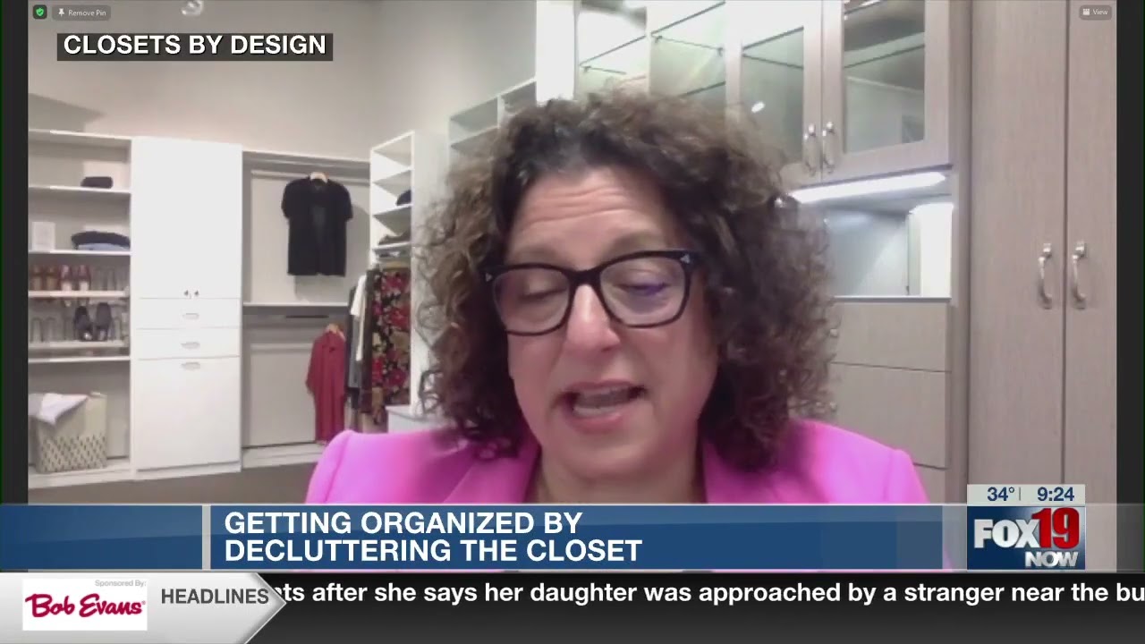 PUT YOUR CLOSET ON A DIET AND GET YOUR HOME ORGANIZED FOR 2022     WXIX TV FOX 01 13 2022 9am 2