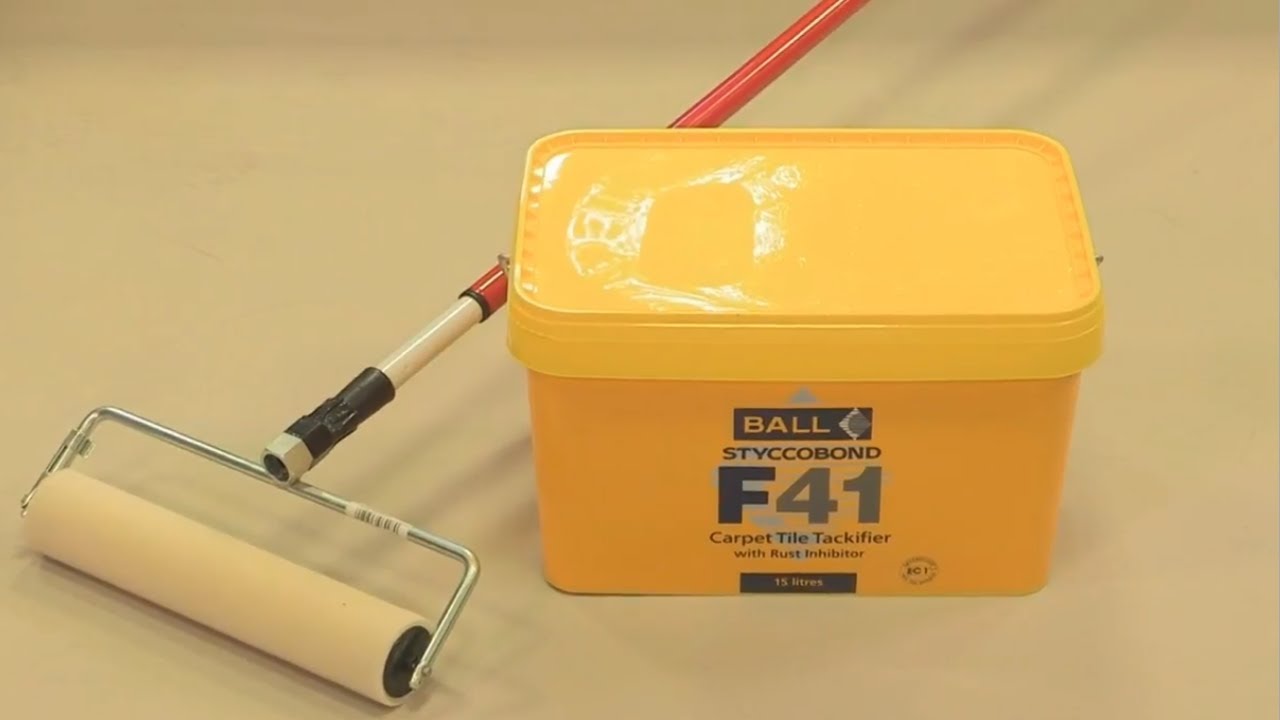 How to apply Styccobond F41 - Carpet Tile Flooring Adhesive