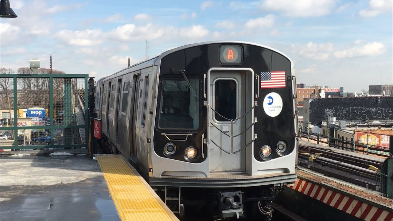 IND Fulton St Line: Bklyn, Rockaway and Lefferts bound (A) Trains @ Rockaway Blvd (R32, R46, R179)