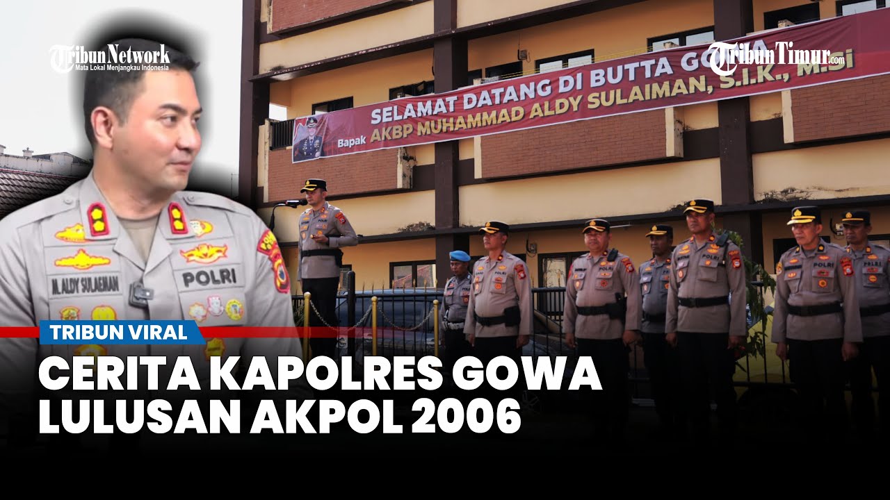 AKBP Muhammad Aldy Sulaeman, Lulusan Akpol 2006 yang Kini Pimpin Polres Gowa