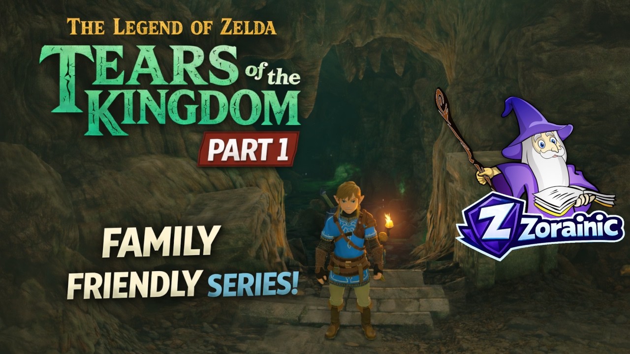 Zelda: Tears of the Kingdom - PART 1 | First Time Playthrough! (Family Friendly)