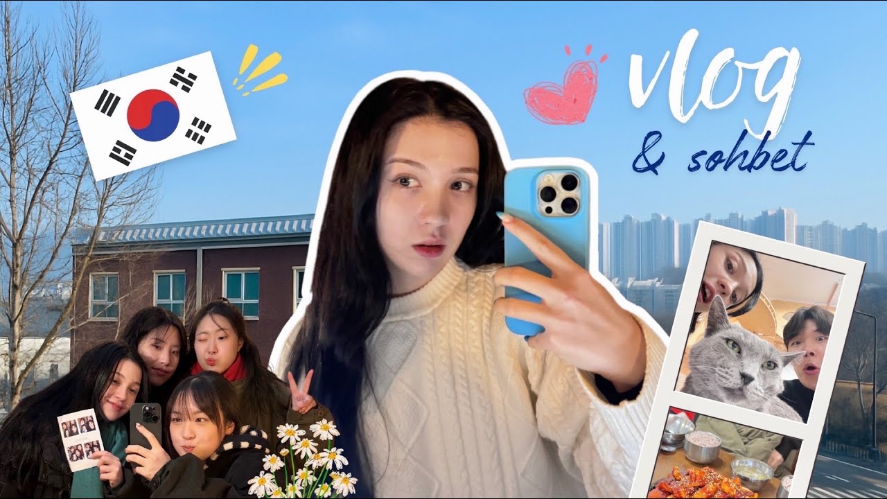 Kore'de Yeni Bir Başlangıç mı?🇰🇷📚 | Sohbet & Benimle 2 Gün 💬 ✨
