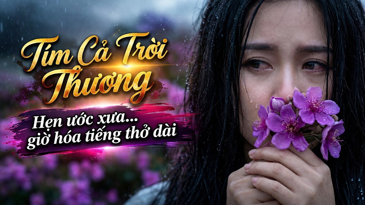 Tím Cả Trời Thương – Ballad Nữ Buồn Da Diết | Tím Sim Nhớ Người Xưa – AiBuồnAIHát