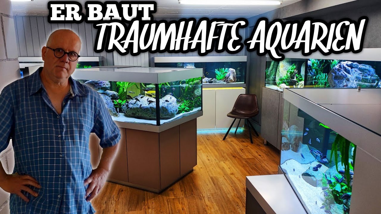 MEGA AQUARIEN KOMBINATIONEN | Er baut dein TRAUM AQUARIUM nach Maß!
